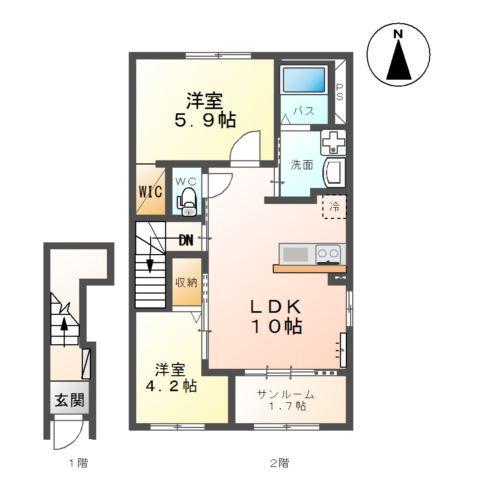 間取り図写真