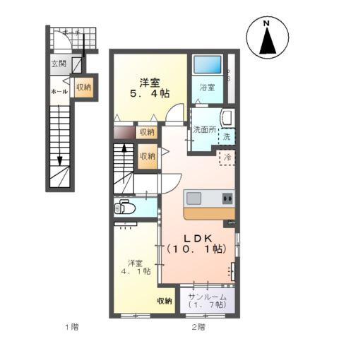  間取り図写真