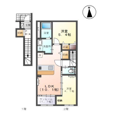  間取り図写真