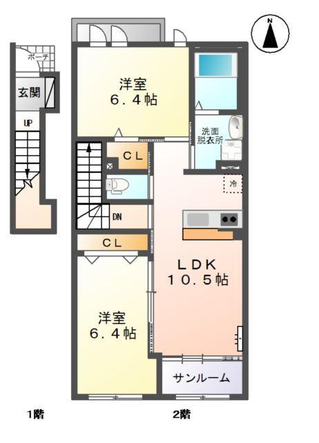  間取り図写真