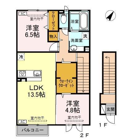 フェイバーLF（202） 間取り図画像