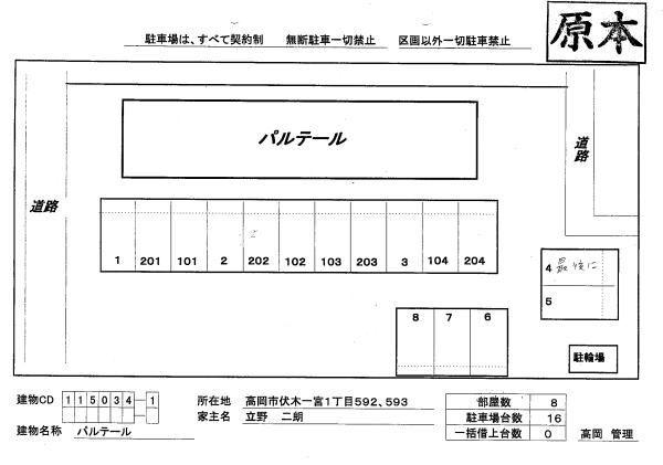 パルテール（203） その他