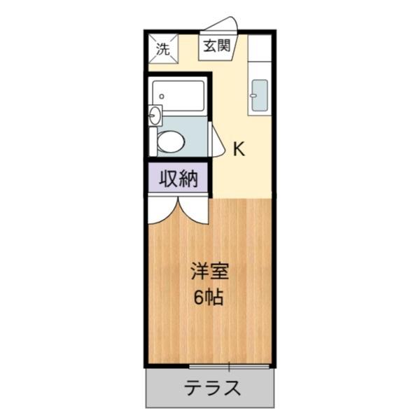 ドミールサカイ（102） 間取り図画像