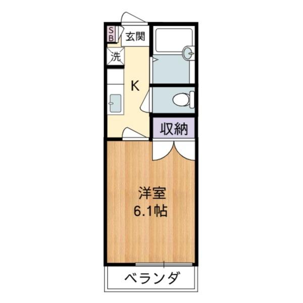 アルベール武蔵境（103） 間取り図画像