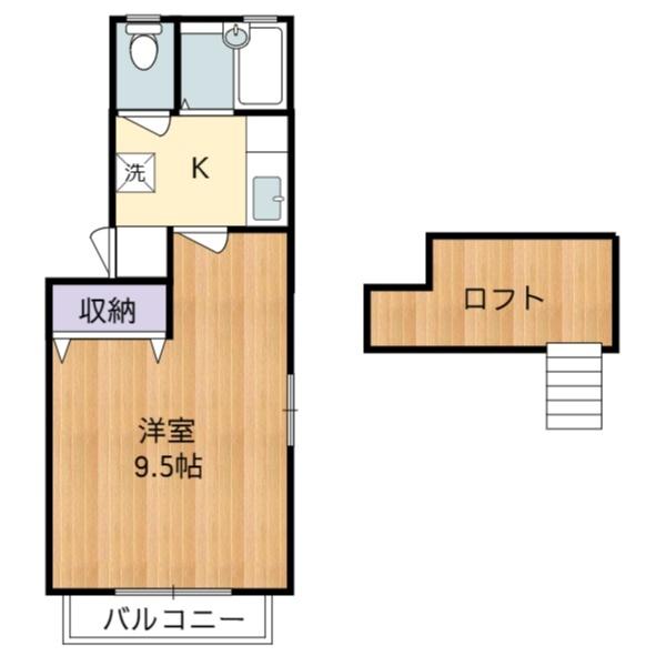 La Bella Casa（205） 間取り図画像