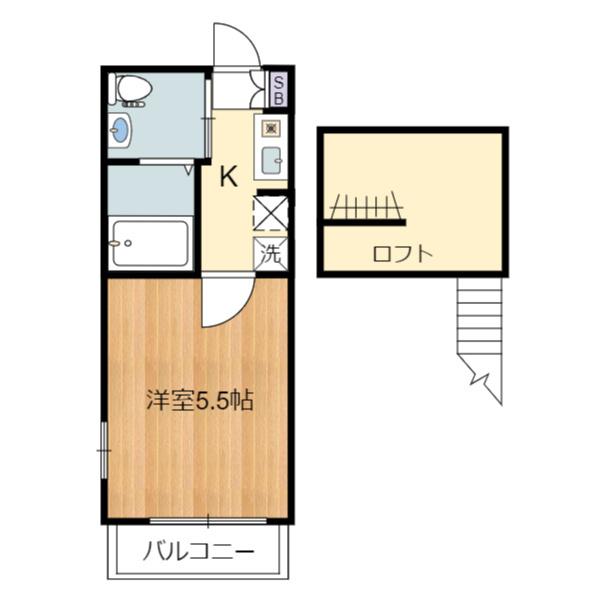 フォルジュロン　プレリ（107） 間取り図画像