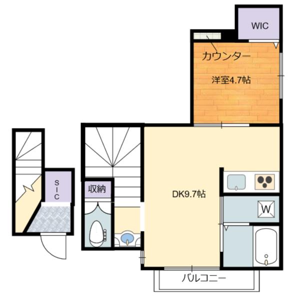 グランヴェール（201） 間取り図画像