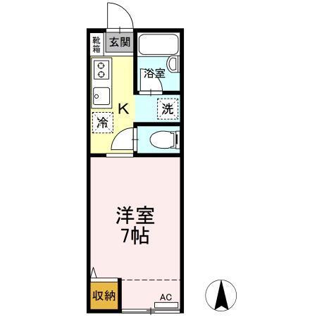 メゾンドール（107） 間取り図画像