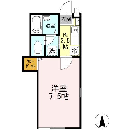 ベガ武蔵野（101） 間取り図画像