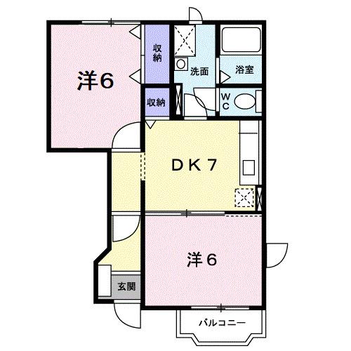 ボヌール（103） 間取り図画像