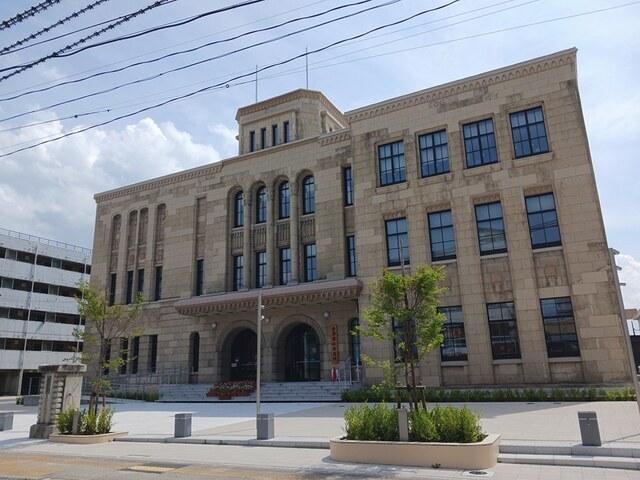 会津若松市役所：1691m