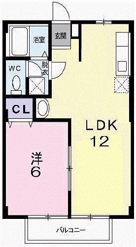 メゾン・エトワールＡ（1-C） 間取り図画像