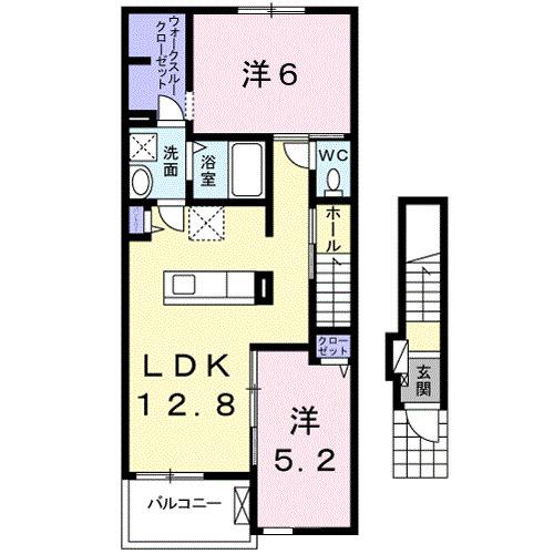 サンライズＫ　Ⅰ（202） 間取り図画像