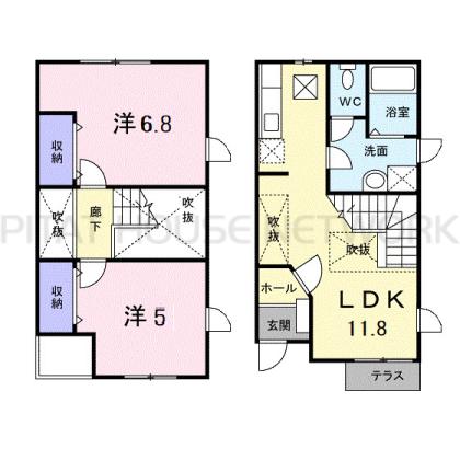 間取り図写真