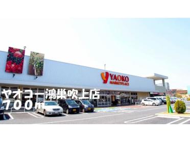 ヤオコー鴻巣吹上店：700m