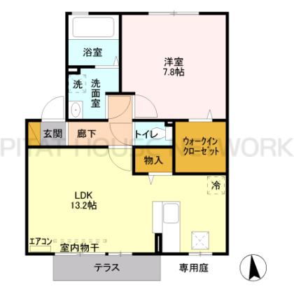  間取り図写真
