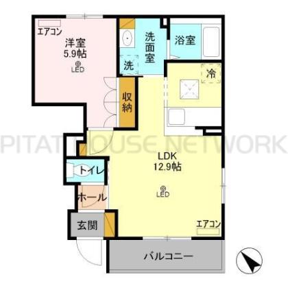  間取り図写真