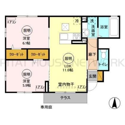  間取り図写真