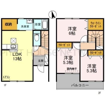  間取り図写真