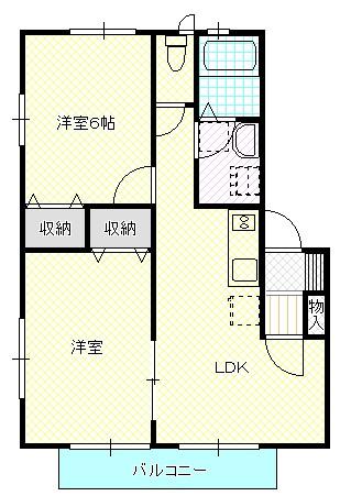 グランディール3（102） 間取り図画像