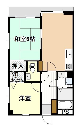 フェリース森林公園（202） 間取り図画像