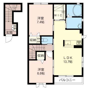  間取り図写真
