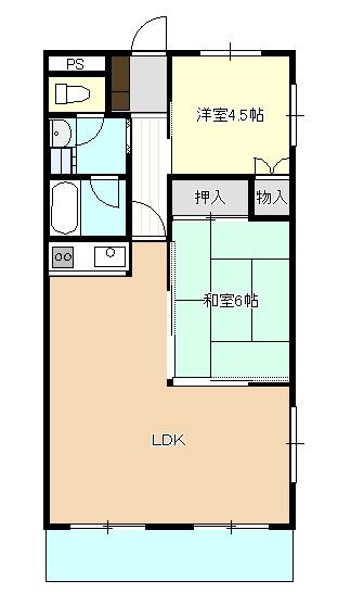 グリーンマンション（101） 間取り図画像