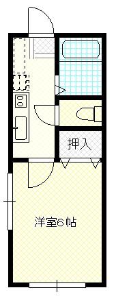 サンライズ東松山（202） 間取り図画像