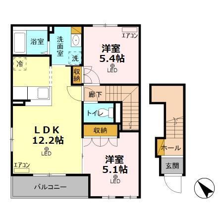  間取り図写真