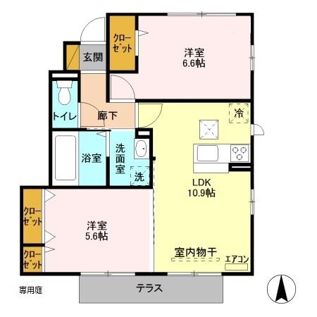  間取り図写真
