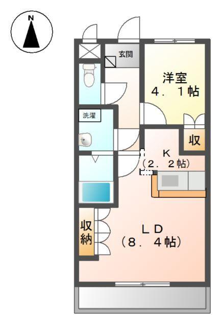 エルガーデン 間取り図画像