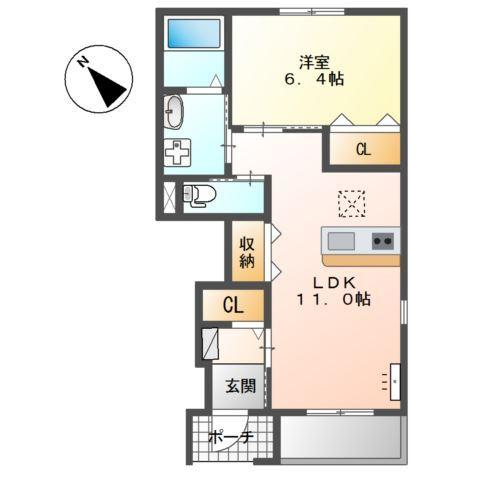 サンライズ 間取り図画像