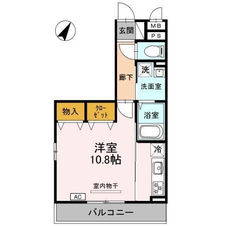 フォンテーヌ桶川（301） 間取り図画像