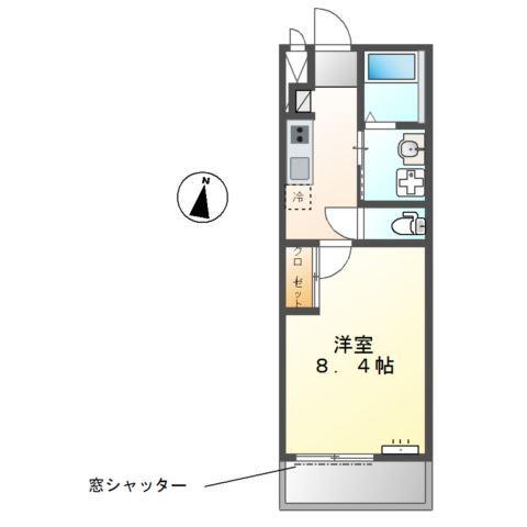 シャノアール 間取り図画像
