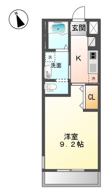 コモド 間取り図画像