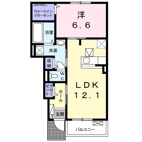 プリムラ（104） 間取り図画像