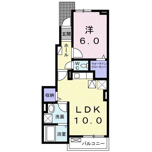 メゾン　ヴィオラ（102） 間取り図画像