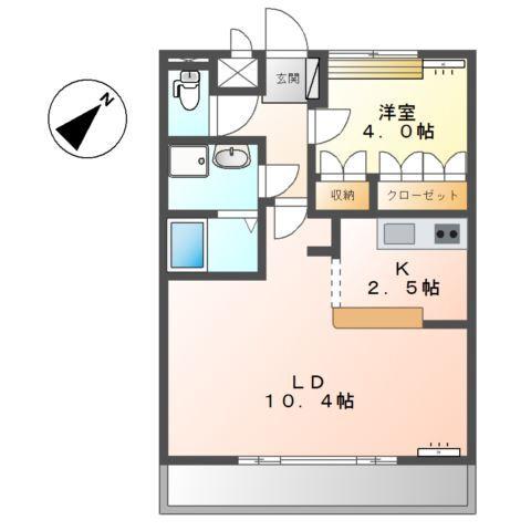 メゾピアノ 間取り図画像