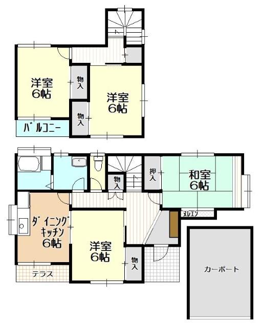  間取り図写真