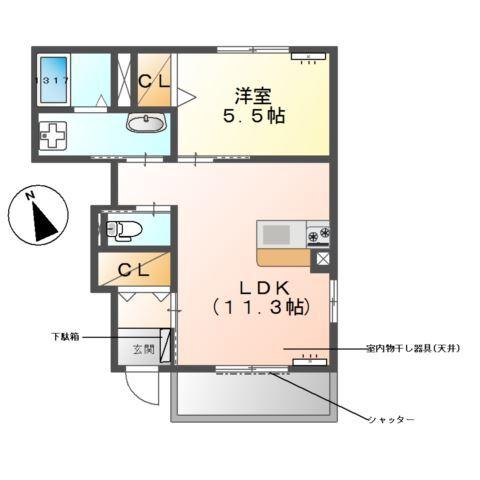  間取り図写真