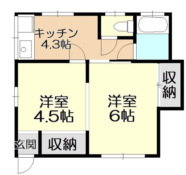ホワイトヘリテージ（101） 間取り図画像