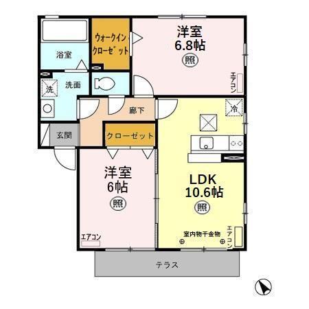  間取り図写真