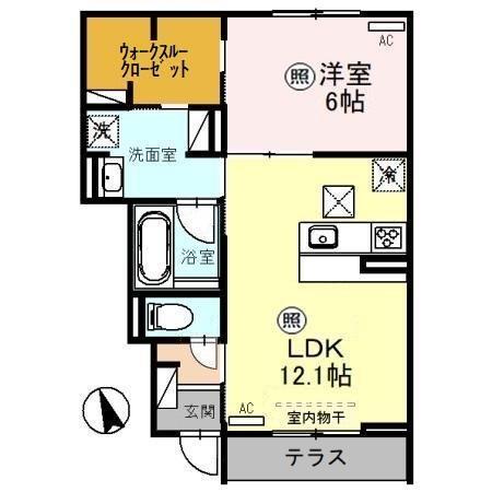 間取り図写真