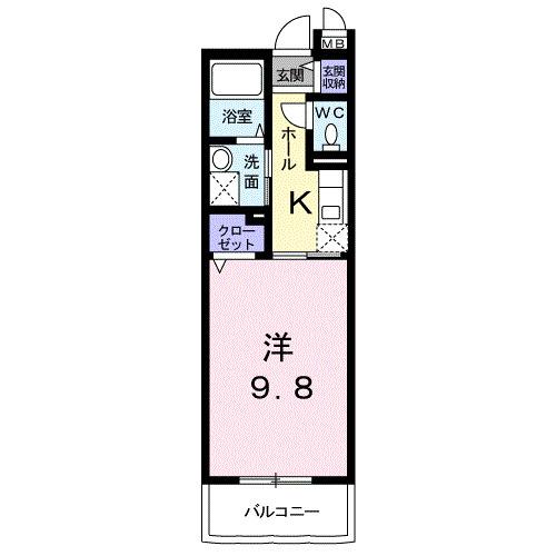 レジデンス　Ｒ・Ｔ（104） 間取り図画像