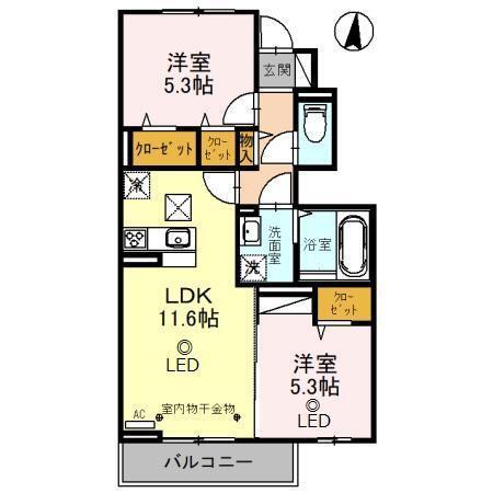  間取り図写真