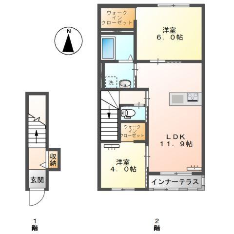 シンパティコ 間取り図画像