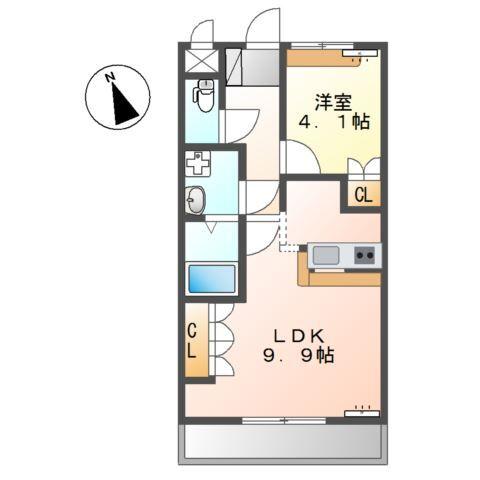 ポートヴィラ壱番館 間取り図画像