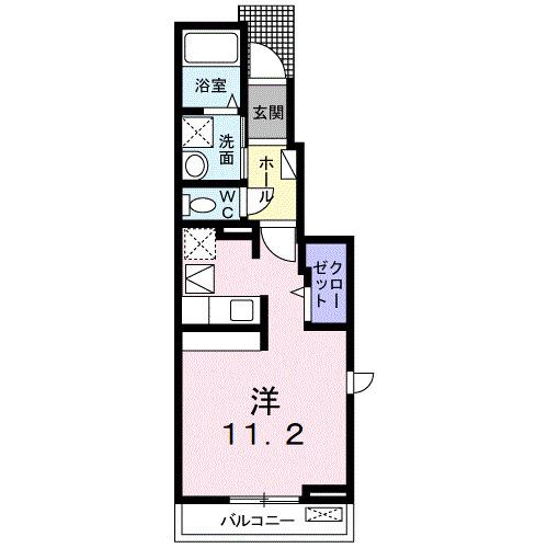 リーベ　Ⅰ（101） 間取り図画像