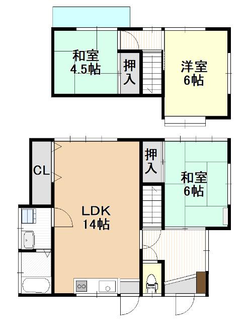  間取り図写真