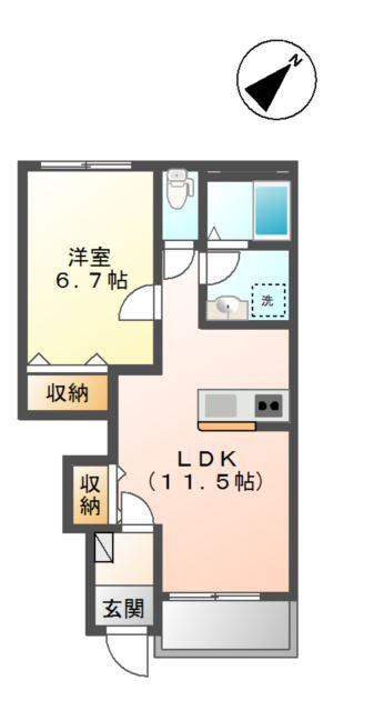 サニースペース 間取り図画像